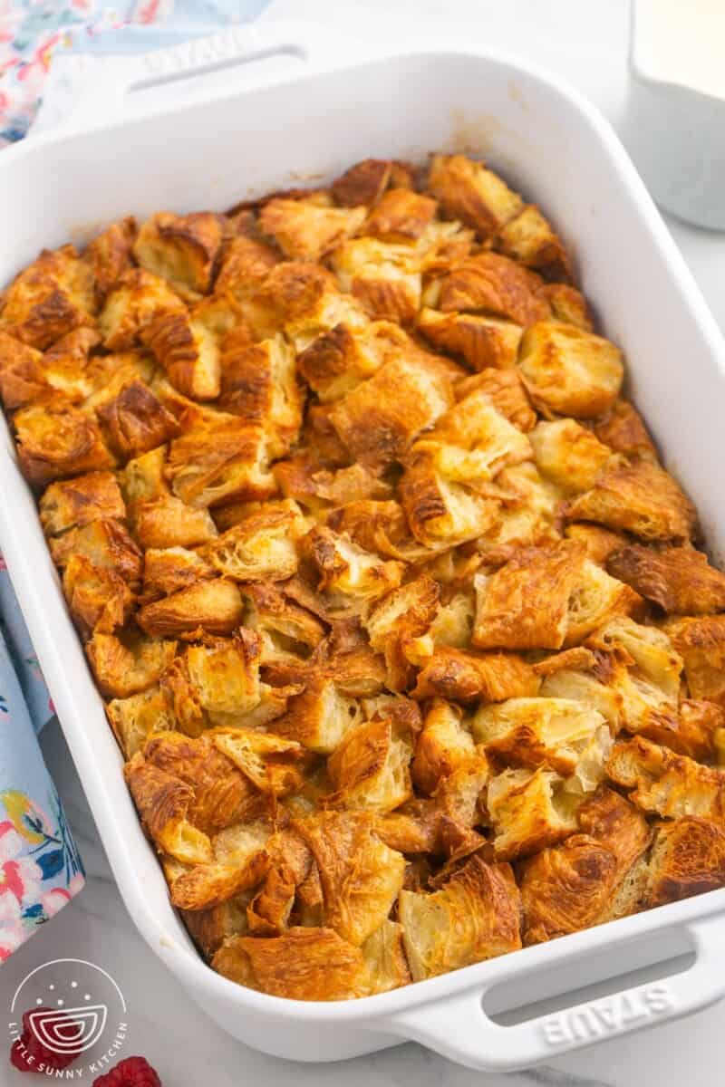 Amazing Croissant Bread Pudding Little Sunny Kitchen