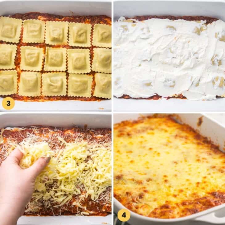 Baked Ravioli Lasagna - Little Sunny Kitchen