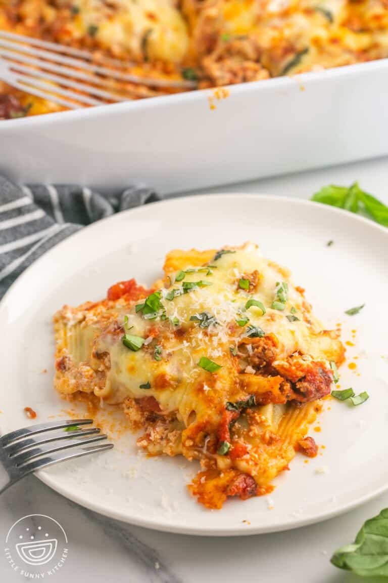 Baked Ravioli Lasagna Little Sunny Kitchen