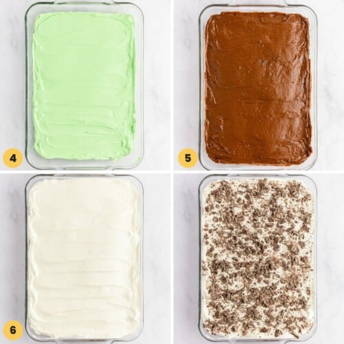 No Bake Mint Chocolate Lasagna Little Sunny Kitchen