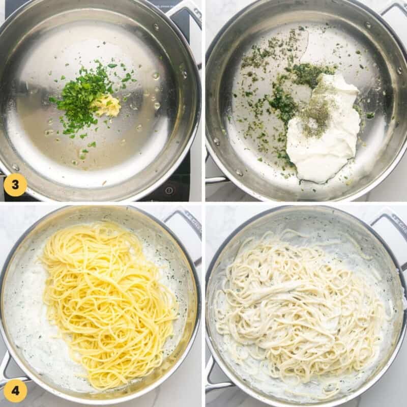 Yogurt Pasta Sauce Macarona Bil Laban Little Sunny Kitchen