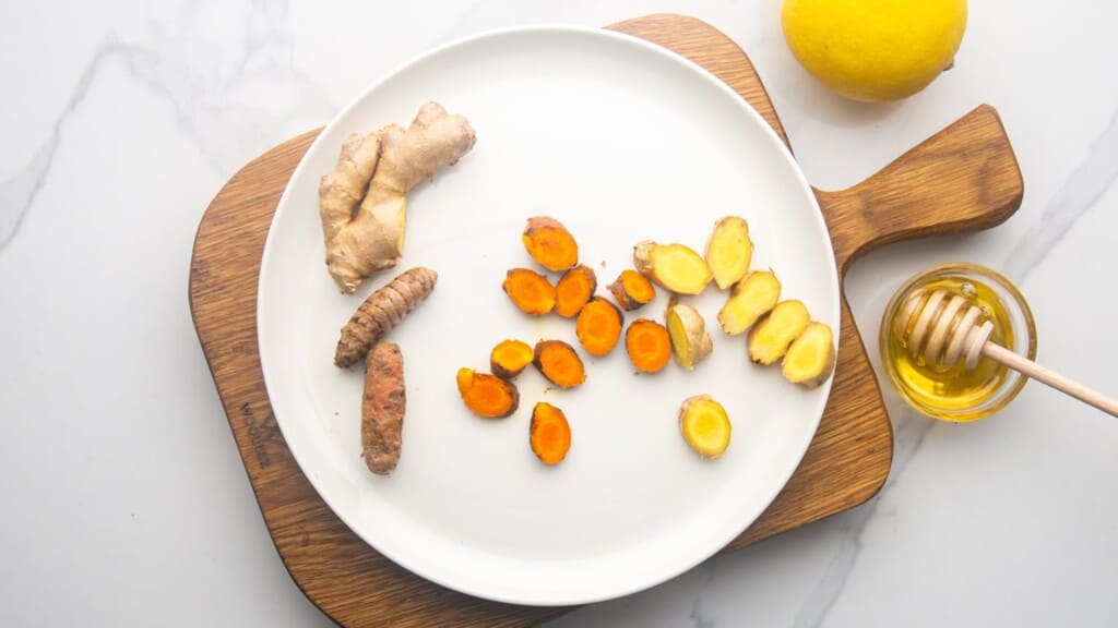 Healthy & Easy Turmeric Ginger Tea Little Sunny Kitchen