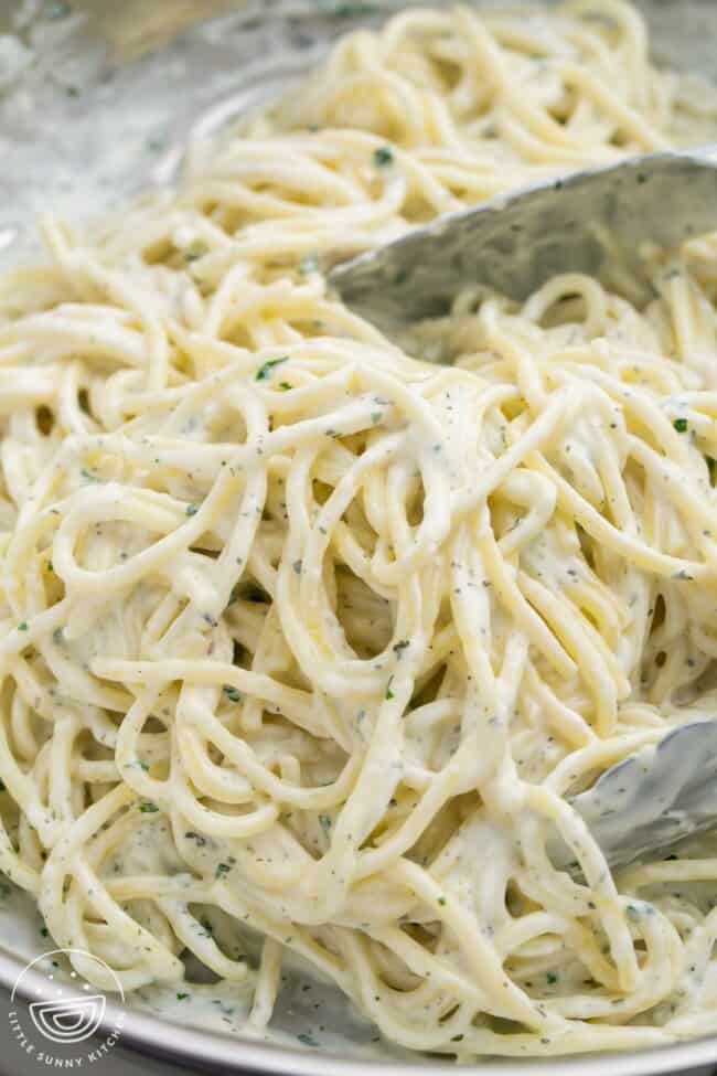 Yogurt Pasta Sauce Macarona Bil Laban Little Sunny Kitchen