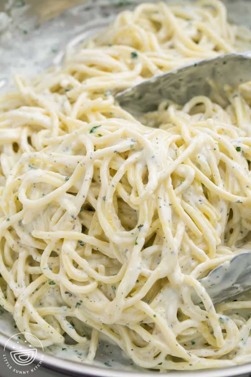 Yogurt Pasta Sauce Macarona Bil Laban Little Sunny Kitchen