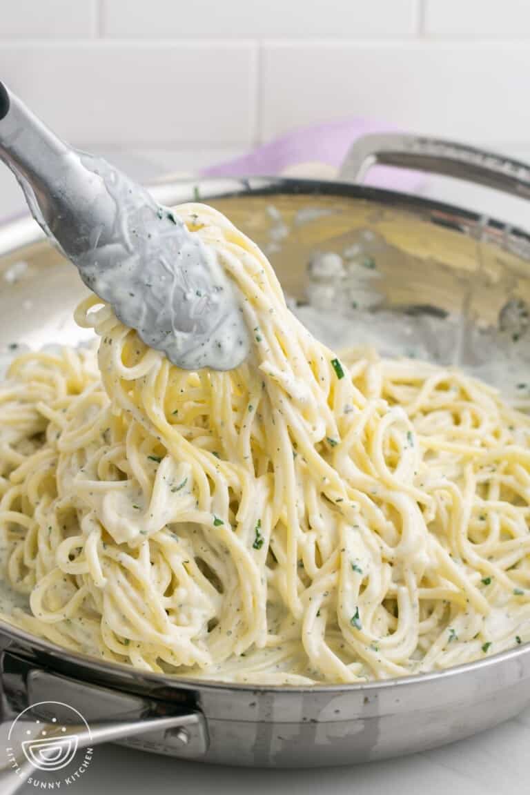 Yogurt Pasta Sauce Macarona Bil Laban Little Sunny Kitchen