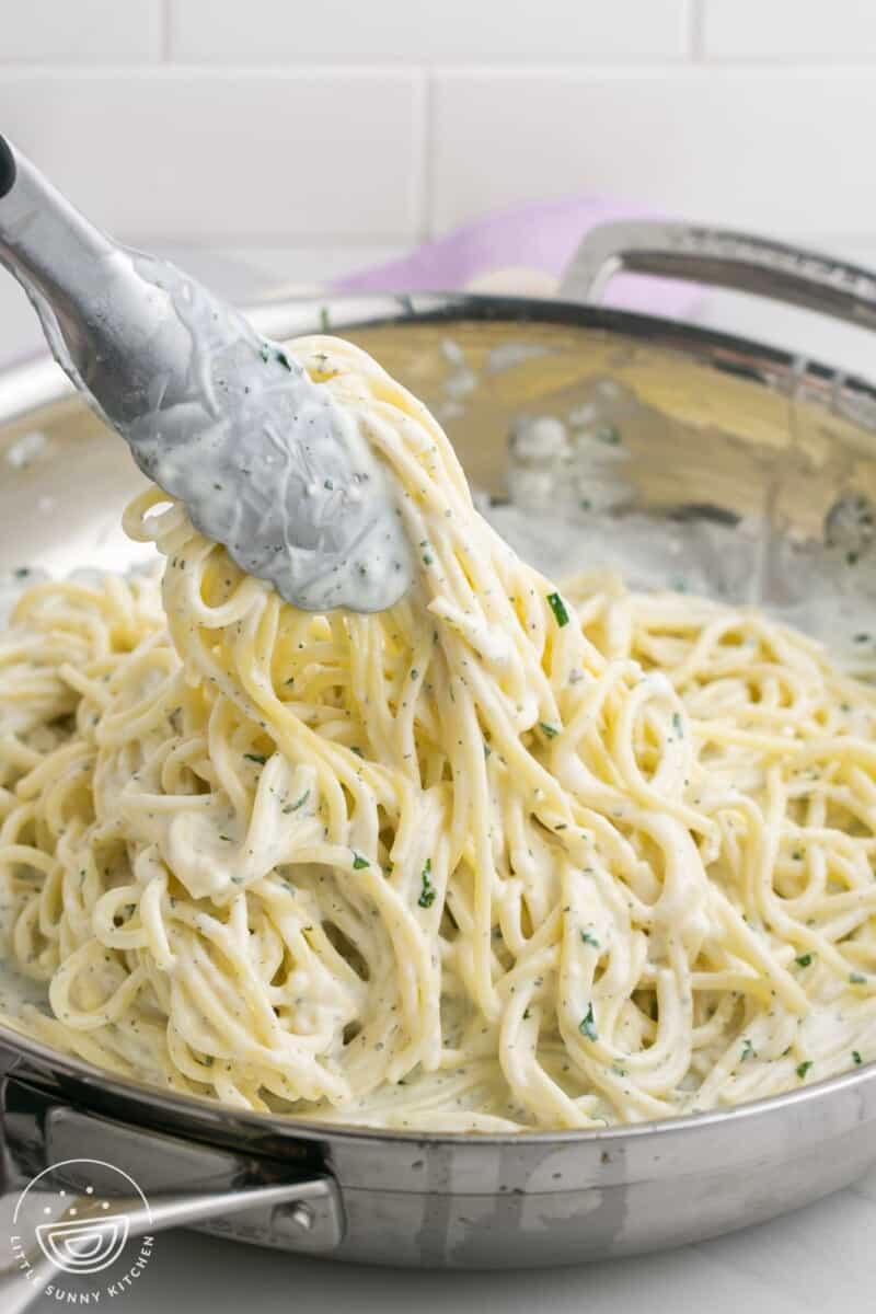 Yogurt Pasta Sauce Macarona Bil Laban Little Sunny Kitchen