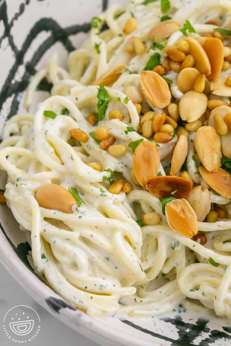 Yogurt Pasta Sauce Macarona Bil Laban Little Sunny Kitchen