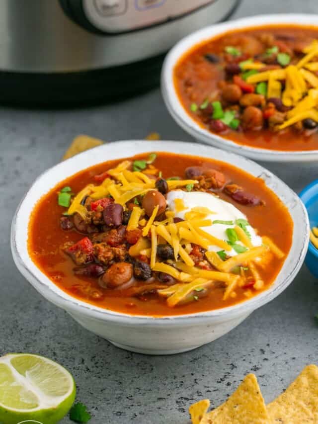 Instant Pot Chili Little Sunny Kitchen