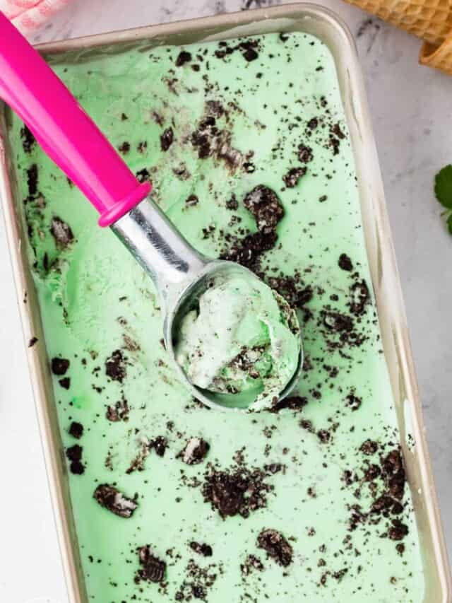 Mint Oreo Ice Cream Little Sunny Kitchen
