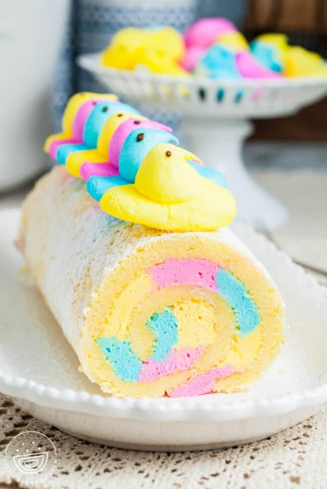 Easter Cake Roll Recipe Little Sunny Kitchen