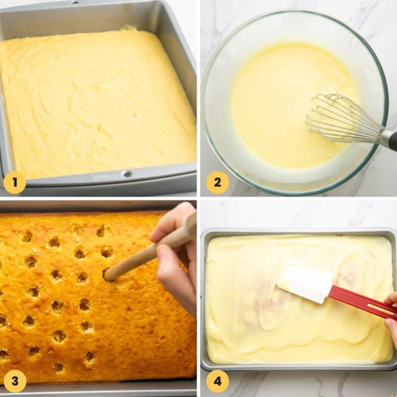 Easy Banana Pudding Poke Cake Little Sunny Kitchen