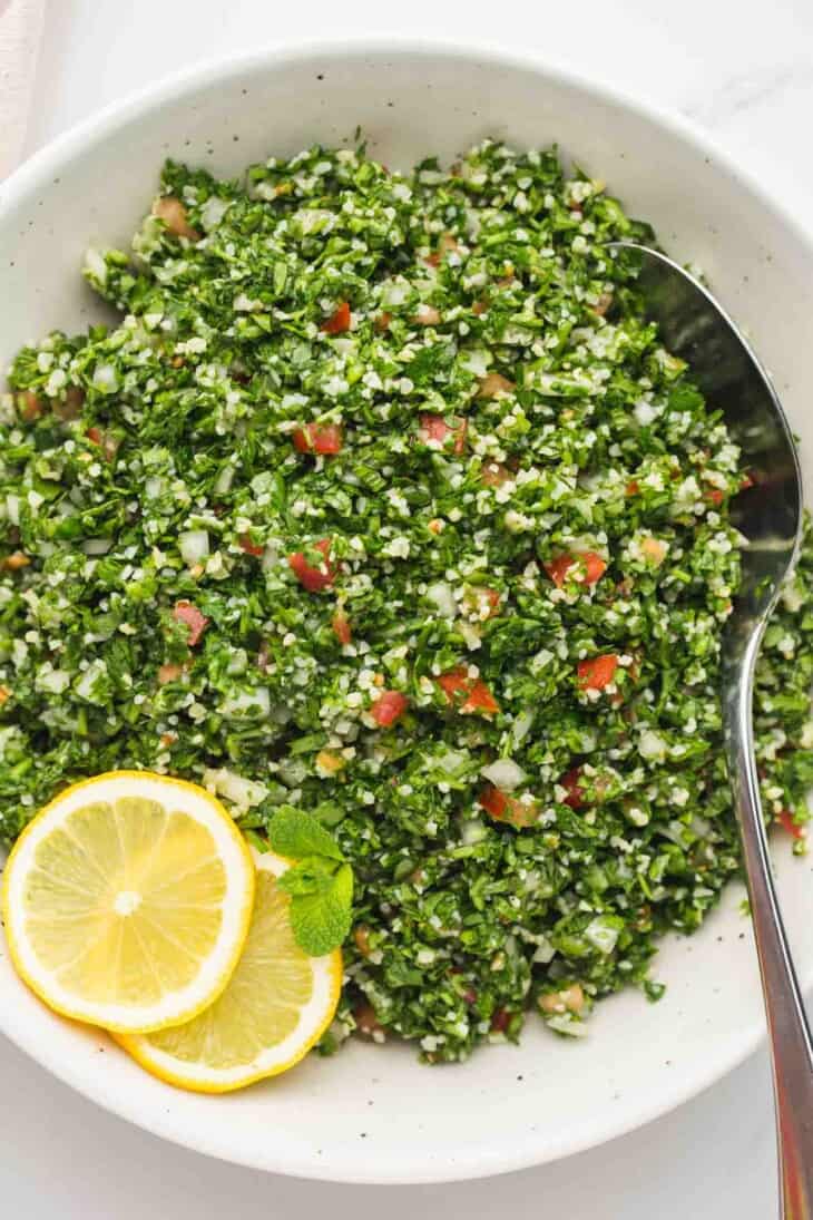 Authentic Tabbouleh Salad Little Sunny Kitchen