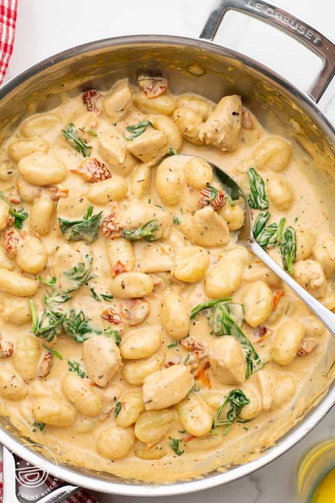 Creamy Chicken and Gnocchi OnePan Meal Little Sunny Kitchen