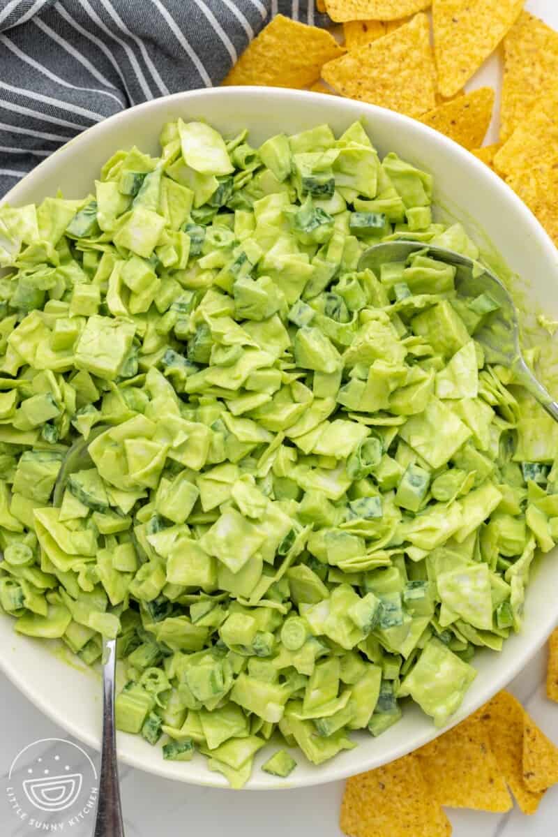 Flavorful Green Goddess Salad Recipe Little Sunny Kitchen