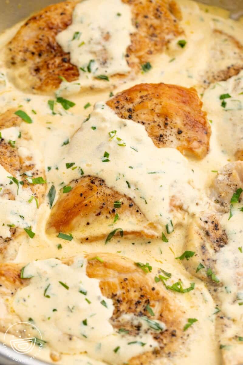 Creamy One Pan Tarragon Chicken Little Sunny Kitchen