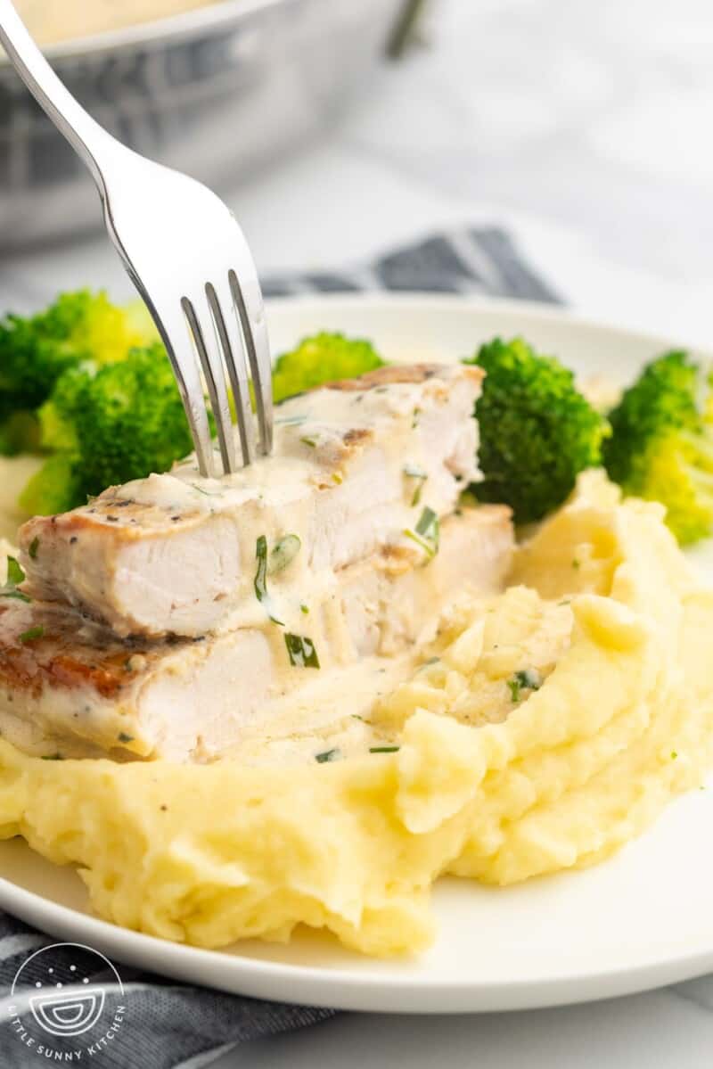 Creamy One Pan Tarragon Chicken Little Sunny Kitchen