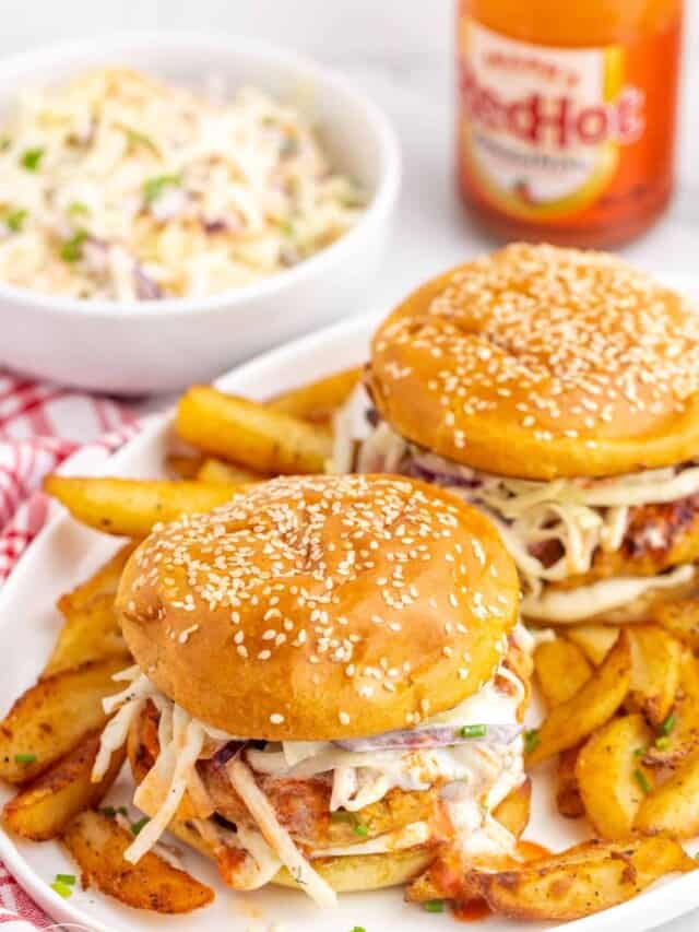 Buffalo Chicken Burger Little Sunny Kitchen