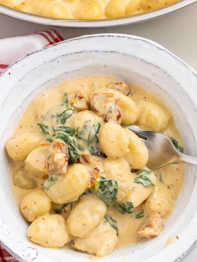 Creamy Chicken And Gnocchi Little Sunny Kitchen