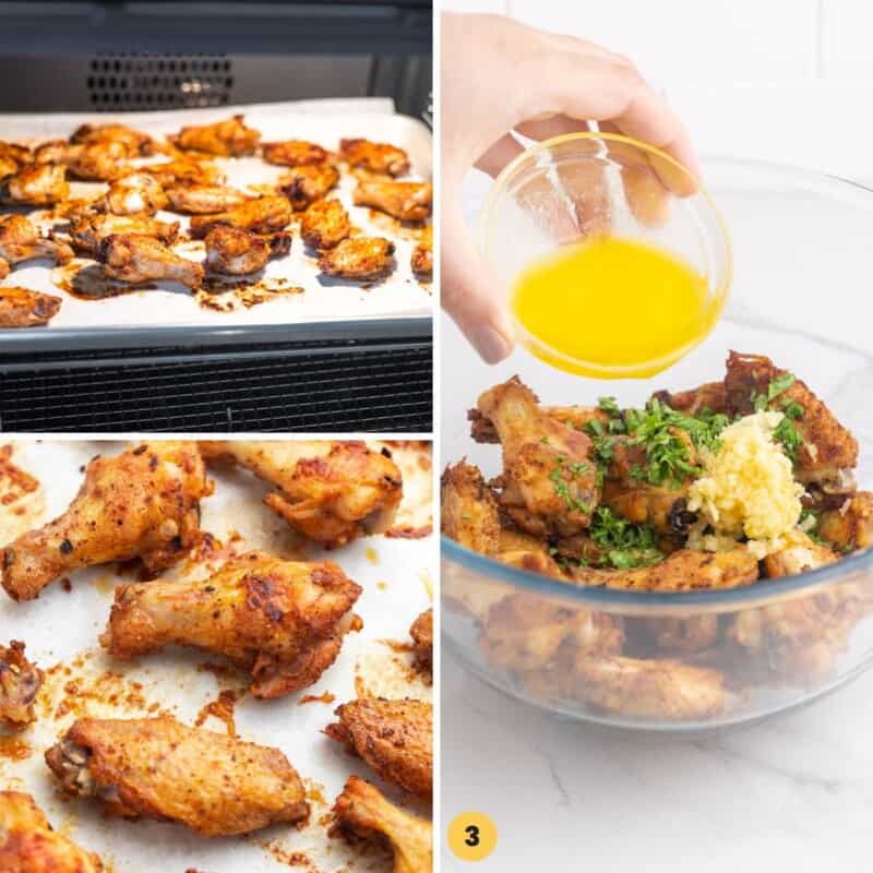 Easy Garlic Butter Chicken Wings Little Sunny Kitchen