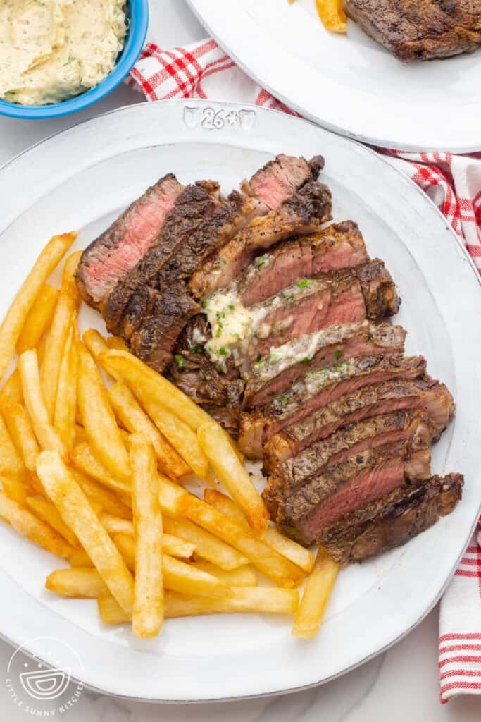 The Best Steak Frites Recipe - Little Sunny Kitchen