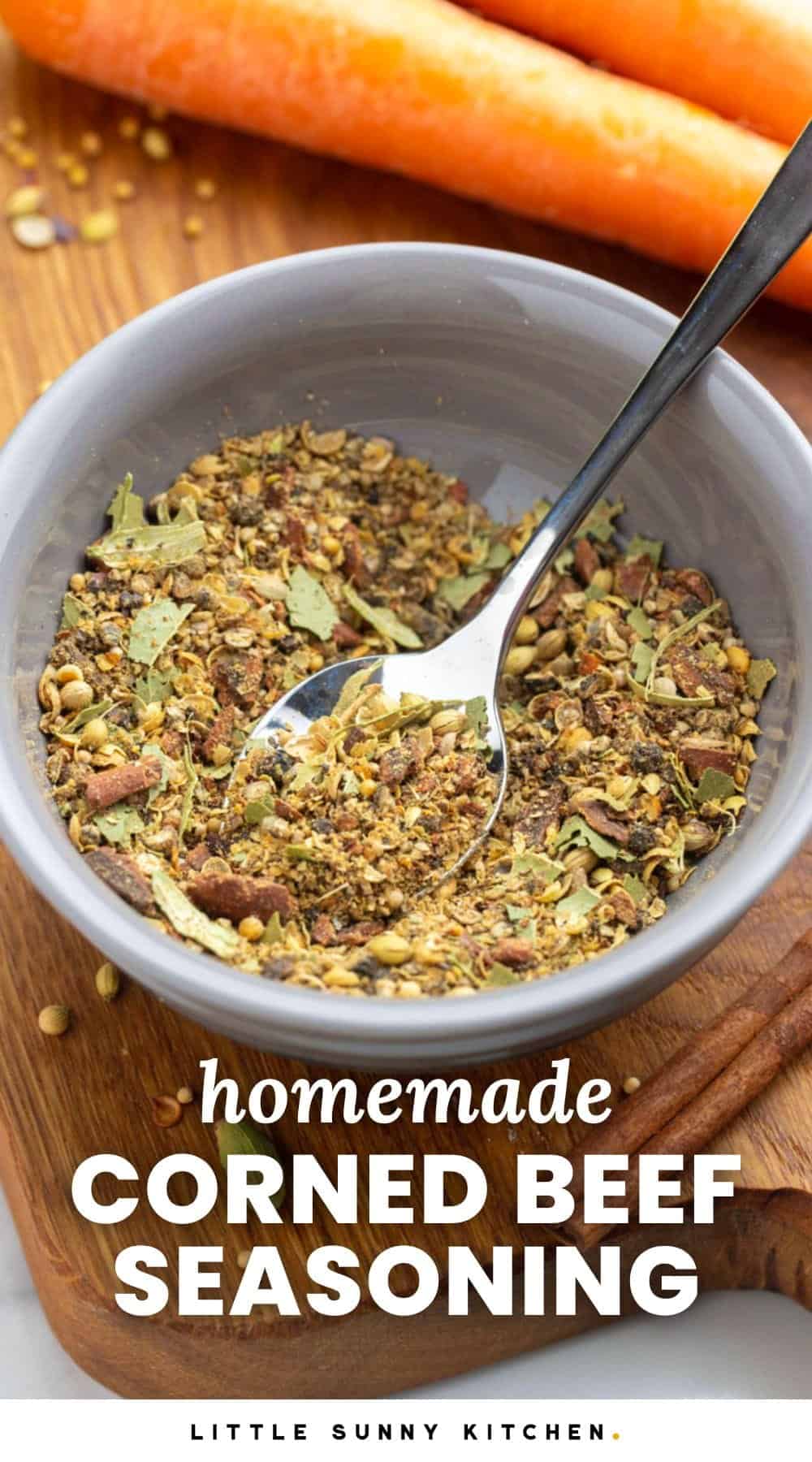 Homemade Corned Beef Seasoning Recipe Little Sunny Kitchen