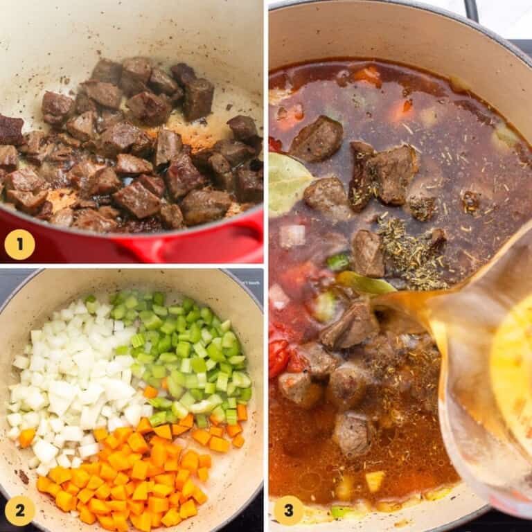 Hearty Vegetable Beef Soup Little Sunny Kitchen