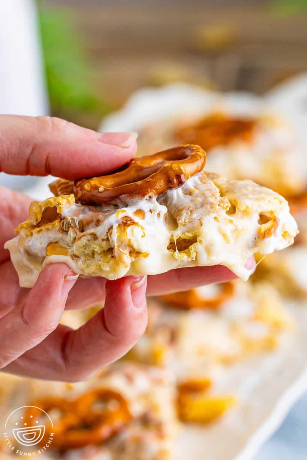 Easy Chex Mix Marshmallow Treats