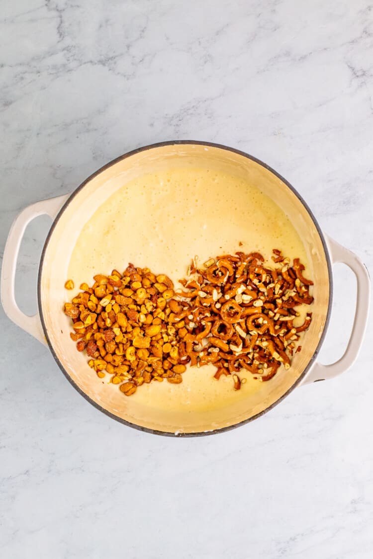 Easy Chex Mix Marshmallow Treats