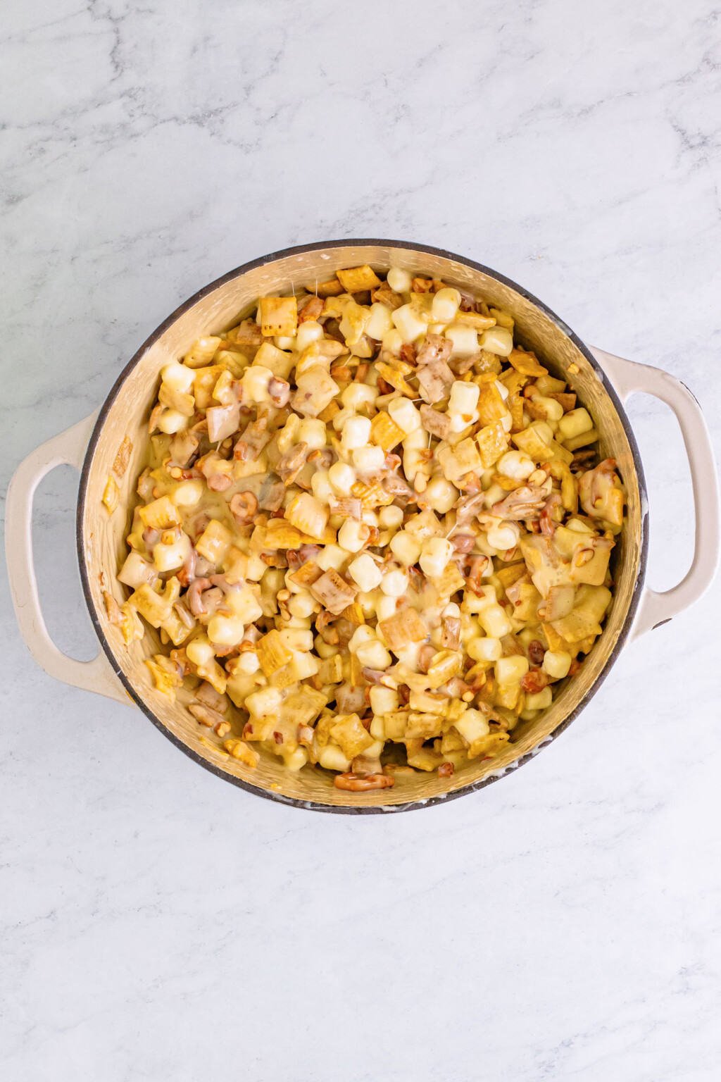 Easy Chex Mix Marshmallow Treats