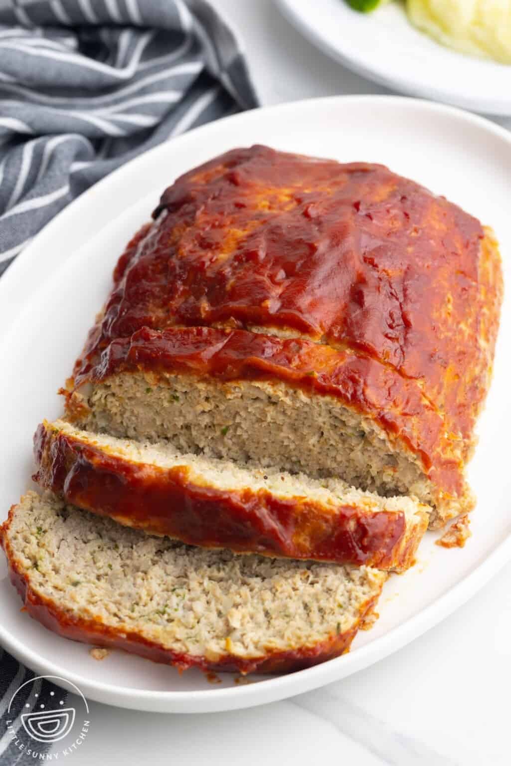The Best Ground Chicken Meatloaf Little Sunny Kitchen