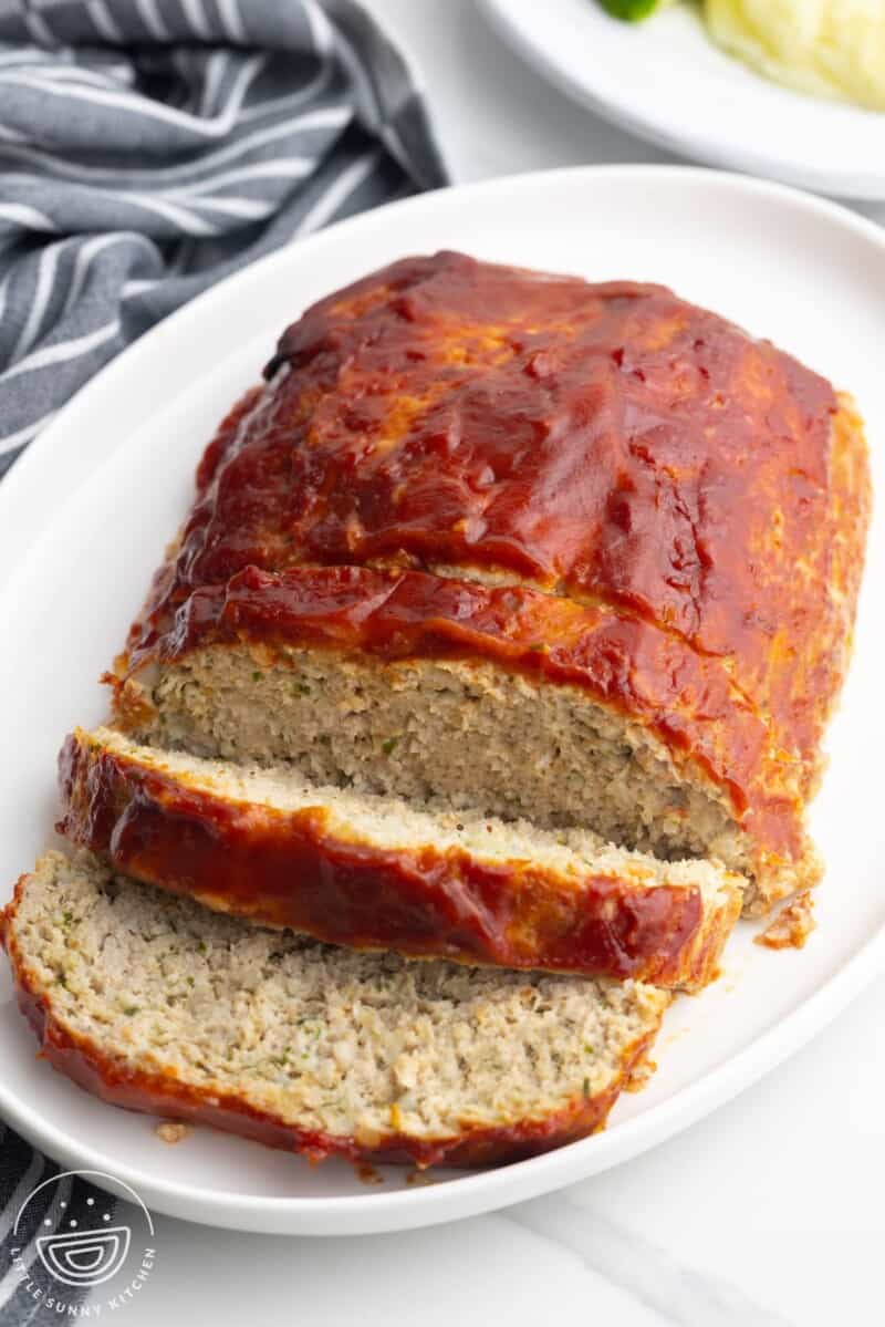 The Best Ground Chicken Meatloaf Little Sunny Kitchen