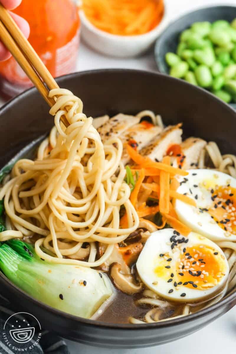 Easy Homemade Ramen Recipe - Little Sunny Kitchen