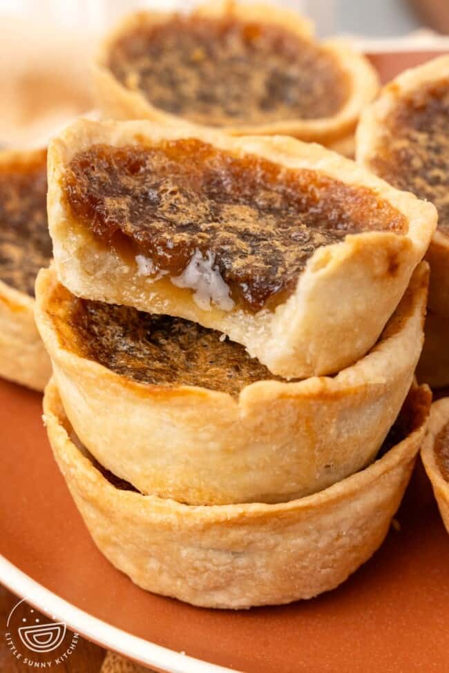 Canadian Butter Tarts Recipe Little Sunny Kitchen