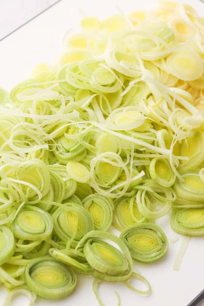 Easy Creamy Potato Leek Soup - Little Sunny Kitchen