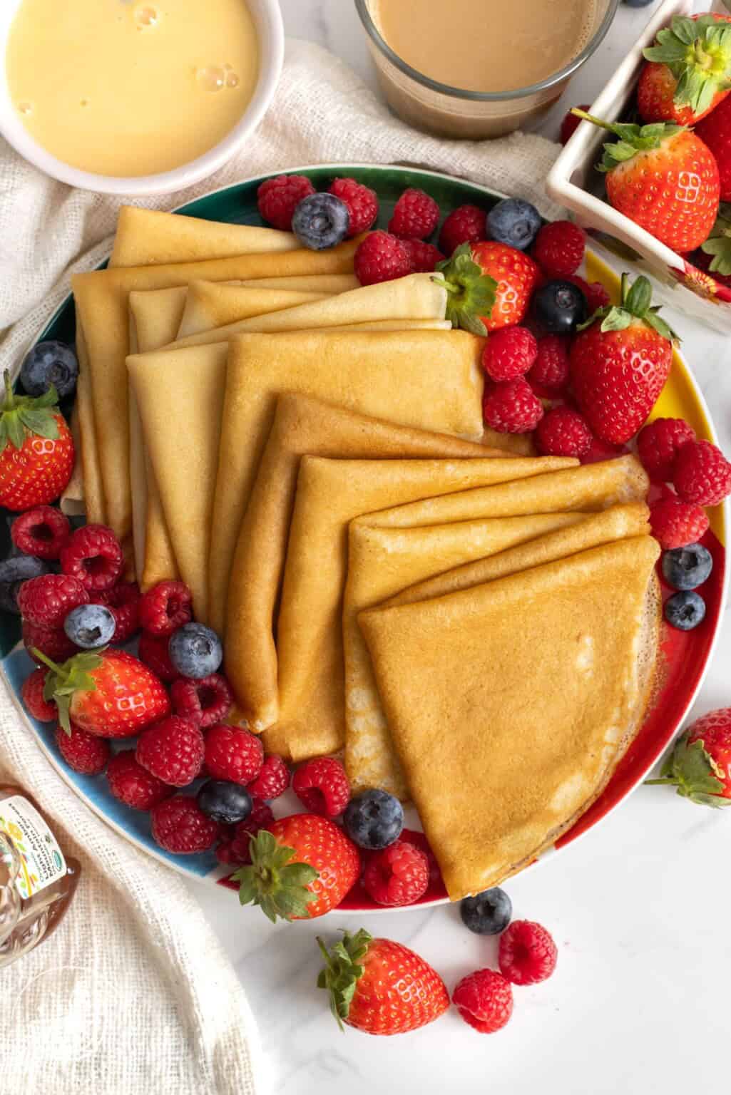 Classic French Crepes Recipe Little Sunny Kitchen