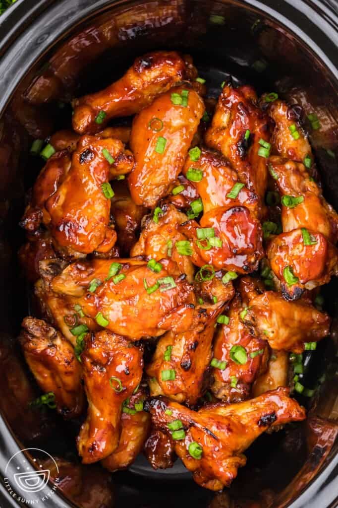 Slow Cooker Chicken Wings Little Sunny Kitchen