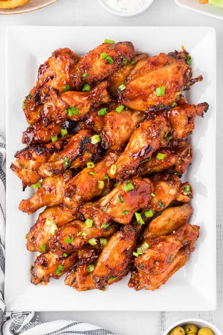 Slow Cooker Chicken Wings - Little Sunny Kitchen