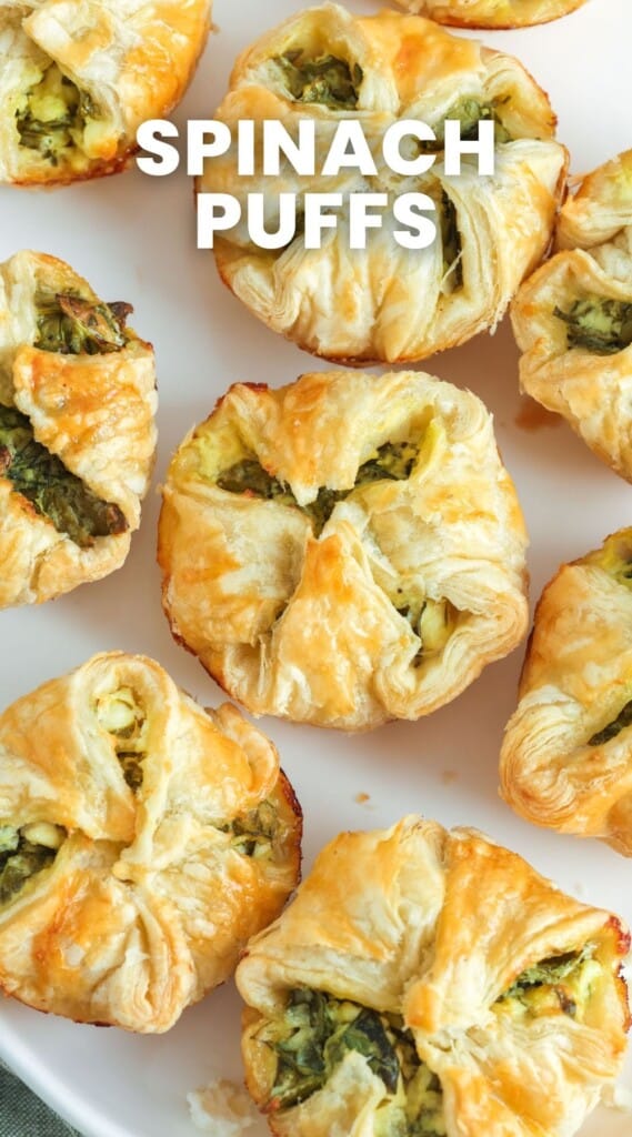Easy Spinach Puffs Recipe - Little Sunny Kitchen