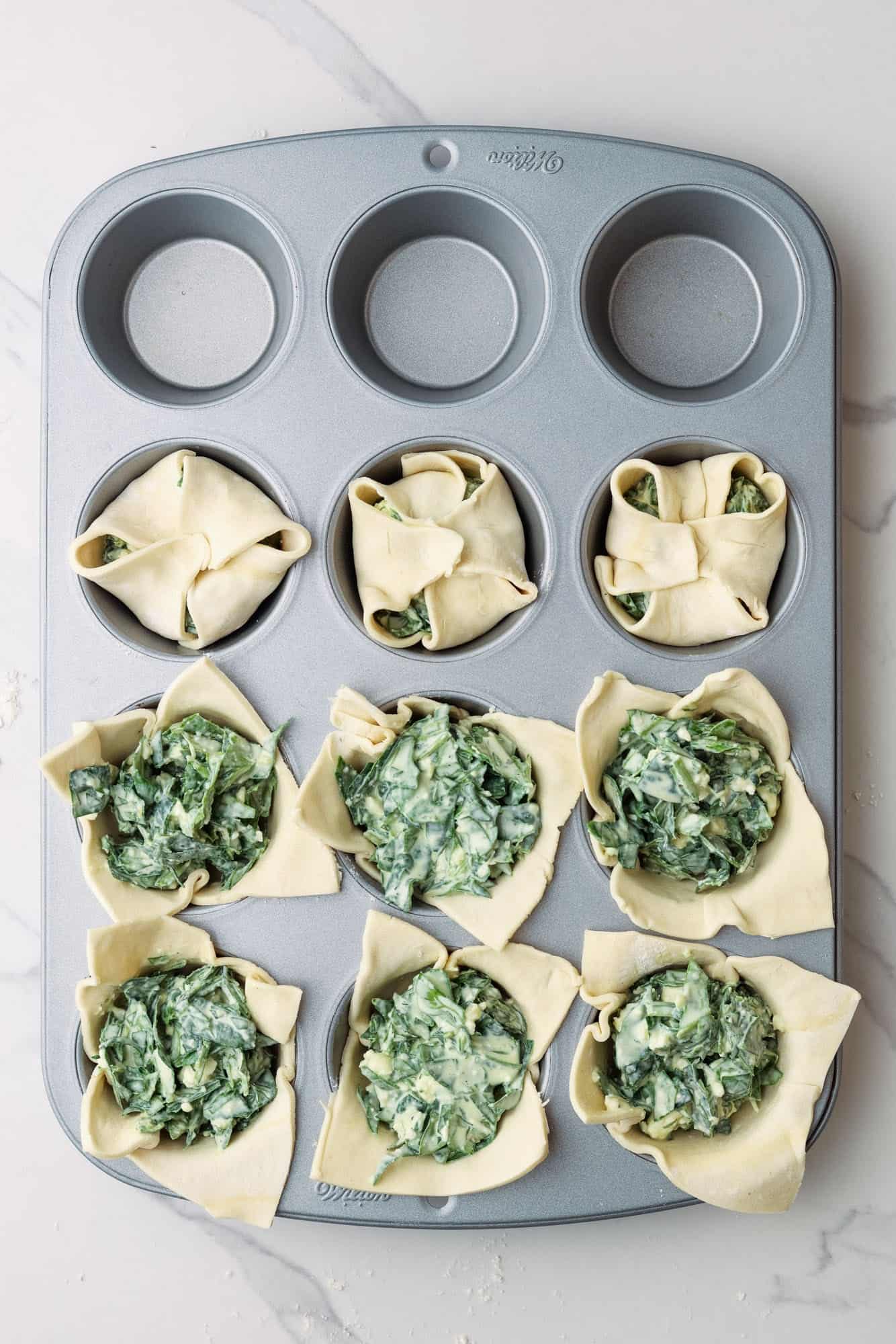 Easy Spinach Puffs Recipe - Little Sunny Kitchen