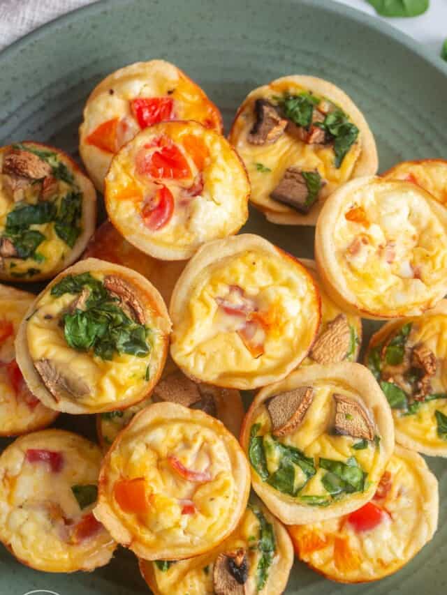 Mini Quiche Recipe - Little Sunny Kitchen