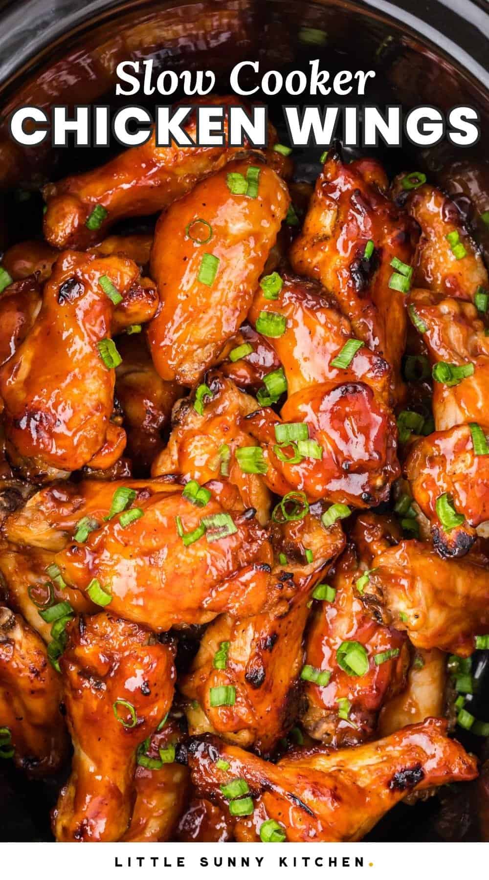 Slow Cooker Chicken Wings Little Sunny Kitchen
