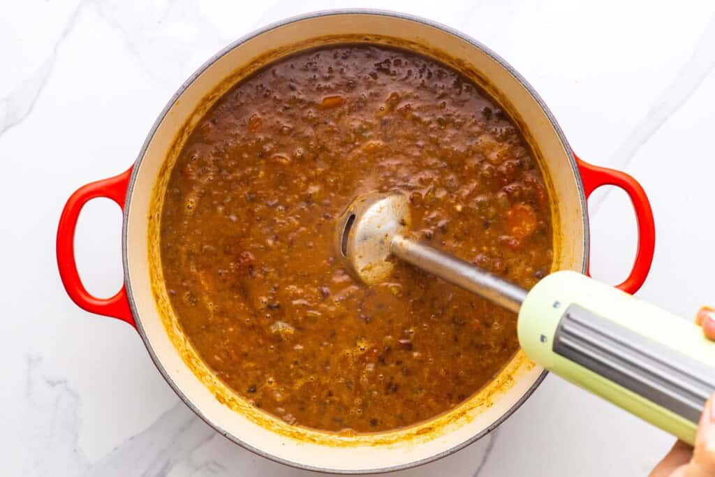 Easy Black Bean Soup - Little Sunny Kitchen