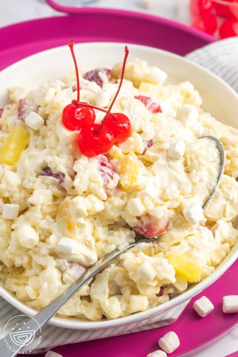 Sweet Glorified Rice Recipe - Little Sunny Kitchen