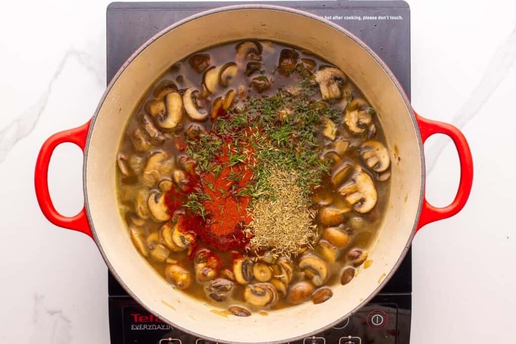 Hungarian Mushroom Soup - Little Sunny Kitchen