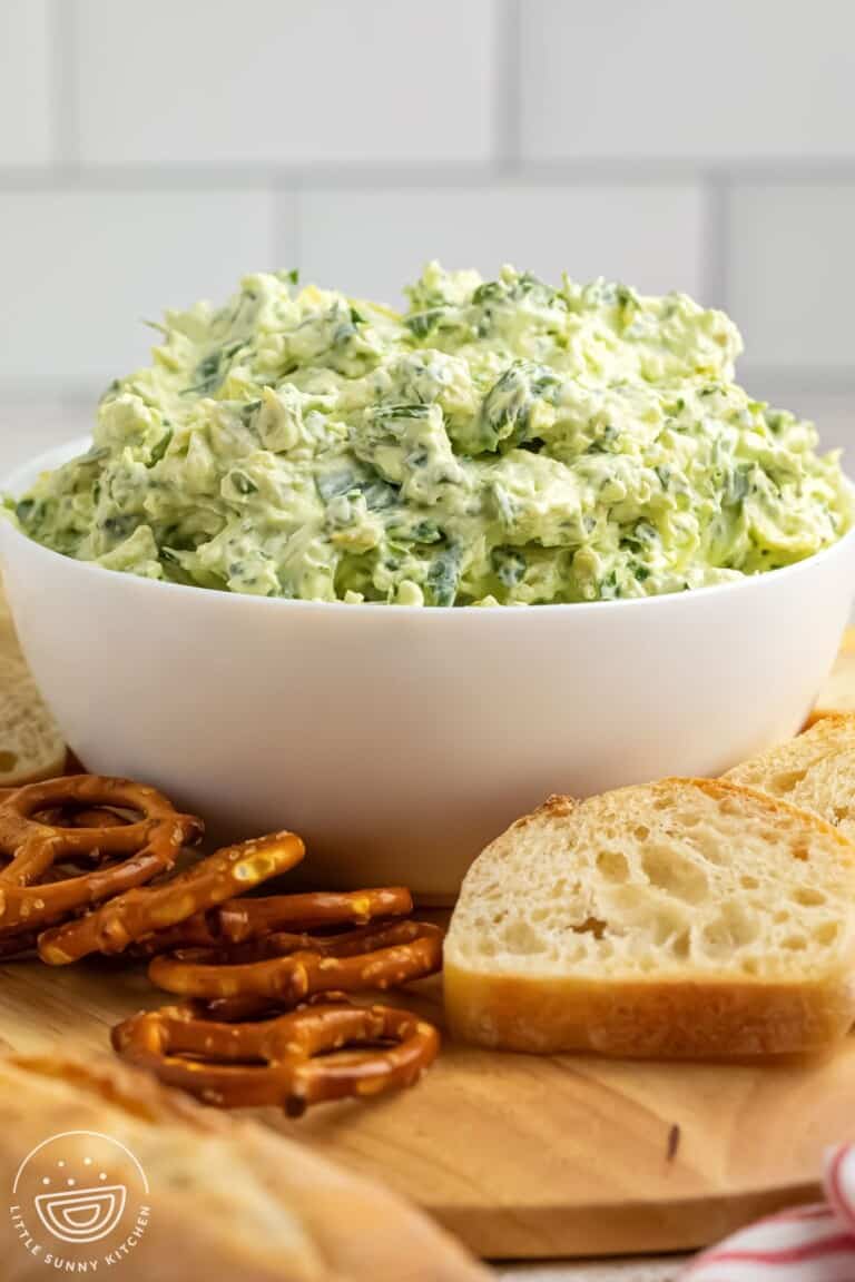 Cold Spinach Artichoke Dip Little Sunny Kitchen