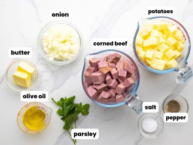 Homemade Corned Beef Hash and Eggs - Little Sunny Kitchen