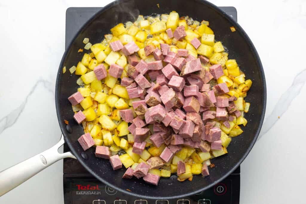 Homemade Corned Beef Hash and Eggs - Little Sunny Kitchen