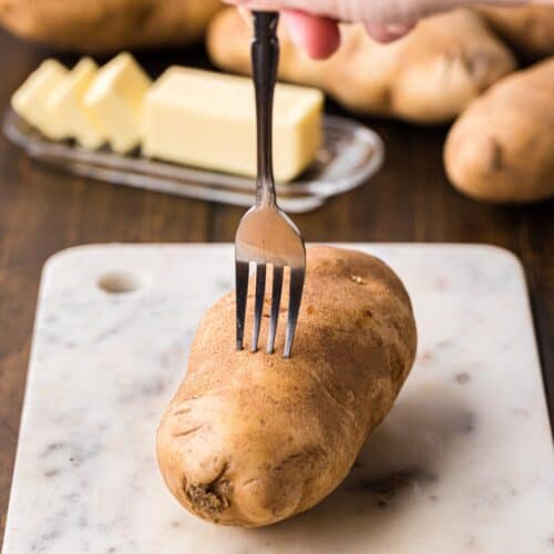 Baked Potato Bar With Toppings - Little Sunny Kitchen