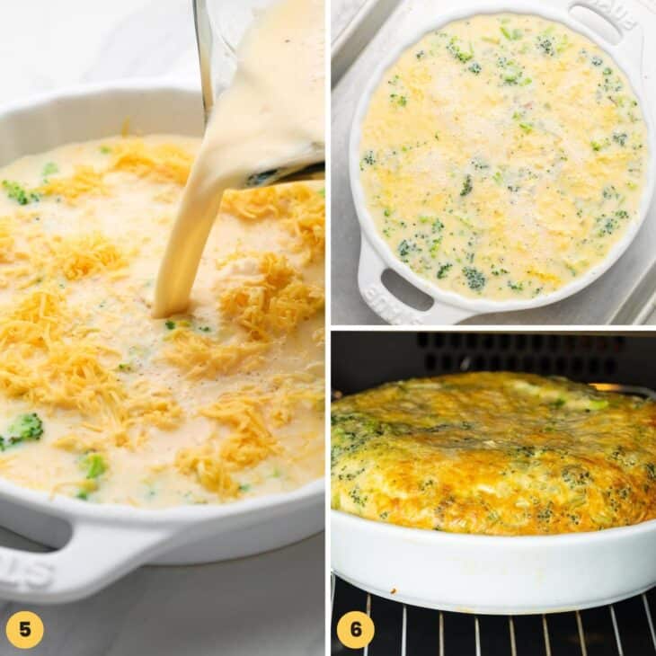Bisquick Impossible Quiche - Vegetarian - Little Sunny Kitchen