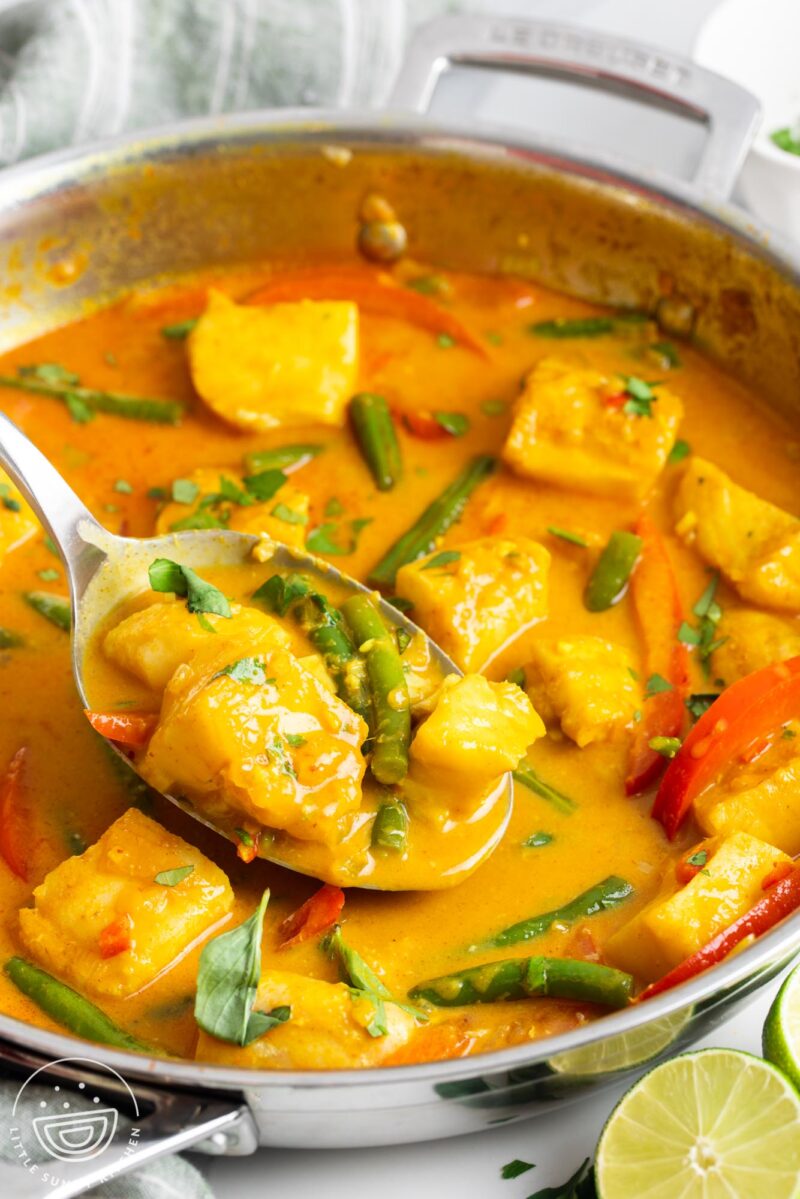 Thai Fish Curry Recipe - Little Sunny Kitchen